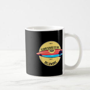 Mug Rétro Delaware Delaware Seashore State Park Plage