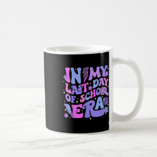 Mug Retro Disco Super Bonjour Été Dans Mon Dernier Jou