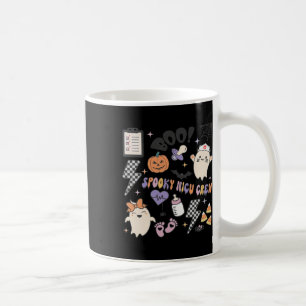 Mug Retro Éffrayante Nicu Nurse Halloween Mignonne Cit