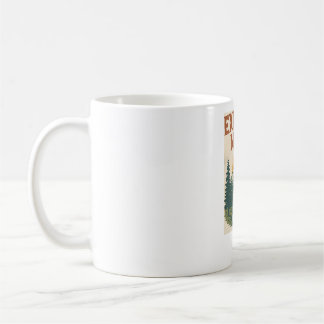 Mug Retro "Explore More" Mountain Adventure