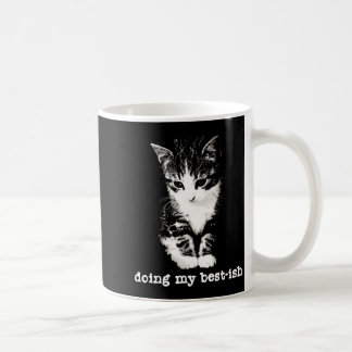 Mug Rétro faisant le meilleur portrait de chaton sarca