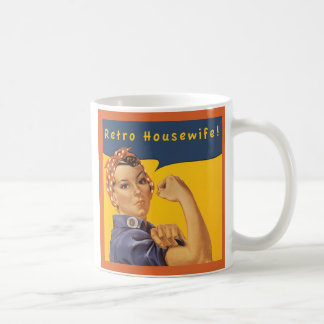 Mug Rétro femme au foyer !