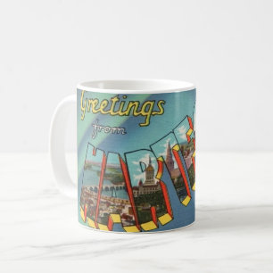 Mug Retro Hartford Connecticut