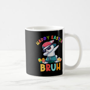 Mug Rétro Joyeuses Pâques Frérot Lapin Dabbing Enfants