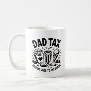Mug Retro Papa fiscal Snack Art