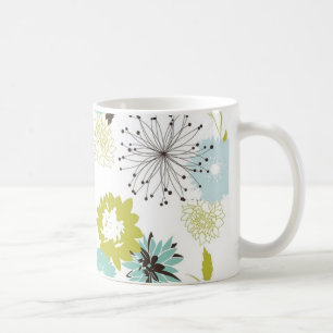 Mug Rétro sans couture floral