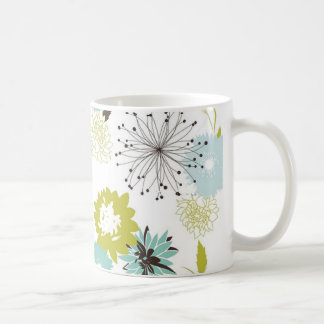 Mug Rétro sans couture floral