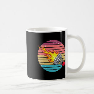 Mug Retro Shutt Amusant Badminton Sports Player Coach