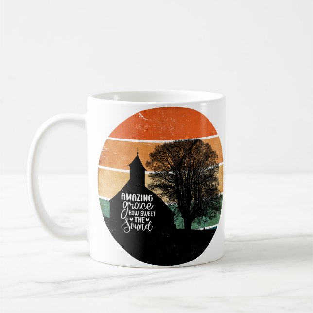 Mug Retro Sunset Grace Extraordinaire (Gauche)