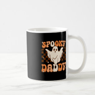 Mug Retro Super Halloween Ghost Éffrayant Daddy Costum