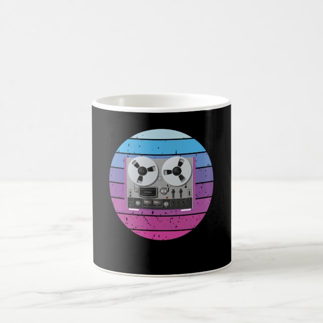 Mug Retro Tape Recorder Tape Recorder (Centre)