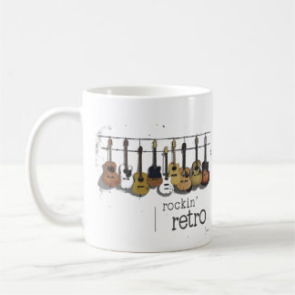 Mug rétro, tasse de design d'école ancienne, tasse