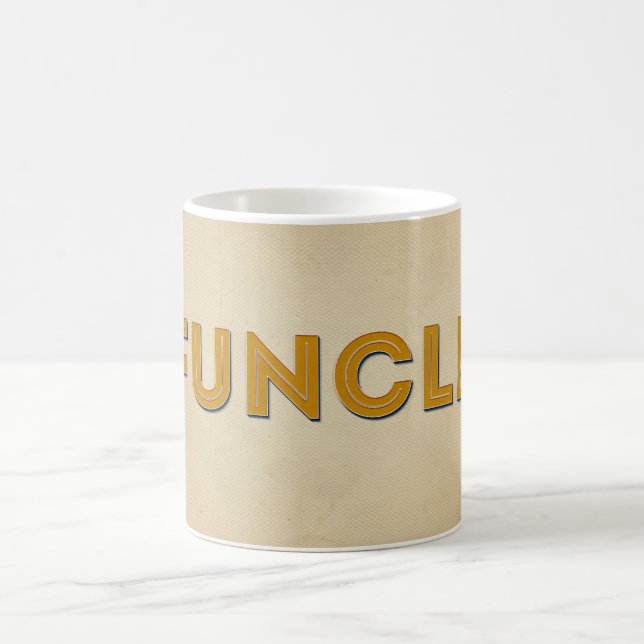 Mug Rétro typographie inspirée de Funcle (Centre)