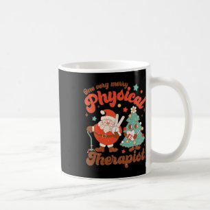 Mug Retro Un très joli physiothérapeute Père Noël Chri
