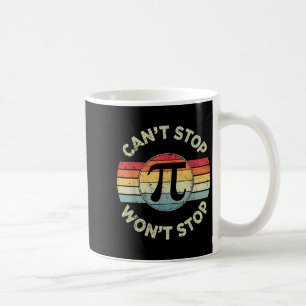 Mug Rétro Vintage Impossible d'arrêter, ne s'arrêtera