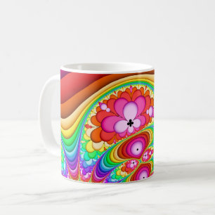 Mug Rétro voyage super de fractale