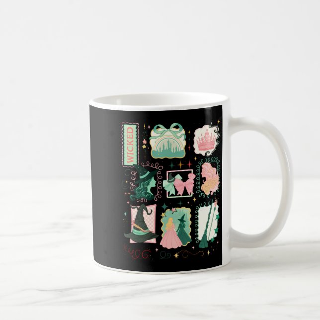 Mug Retro Wicked Stamps Christmas Vibes Clothing Long  (Droite)