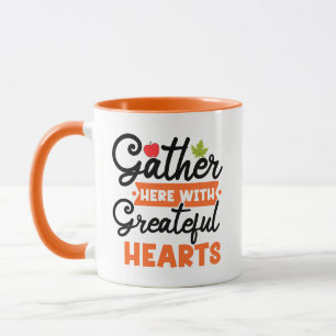 Mug Retrouvez Ici Avec Un Grand Coeur Wordart Automne