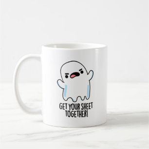 Mug Retrouvez votre feuille ensemble Funny Ghost Pun