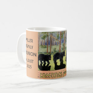 Mug Réunion de famille Yellowstone personnalisée