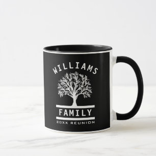 Mug Réunion en famille Vacances d'été Route Trip Tree