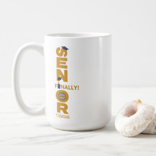 Mug Réussite de fin d'études supérieures débloquée