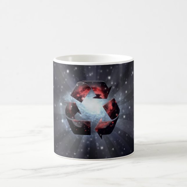 Mug Réutilisez (l'espace) (Centre)