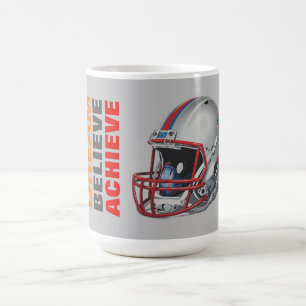 Mug Rêve de motivation Croire en la réussite Football