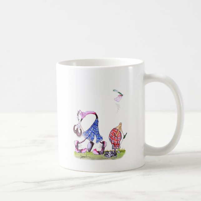Mug rêve - golf, fernandes élégants (Droite)