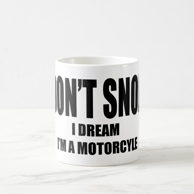 Mug RÊVE je suis UNE MOTO (Centre)