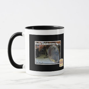 Mug Réveil grossier dedans