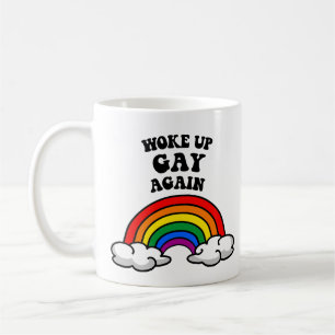 Mug Réveillé gay à nouveau