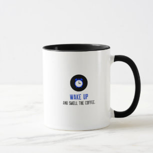 MUG RÉVEILLE   HORLOGE D'ALARME