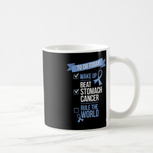 Mug Réveillez-vous Beat Stomach Cancer Règle le monde