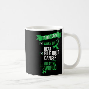 Mug Réveillez-vous Bile de Beat Ducky Cancer Règle du 