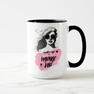 Mug Réveillez-vous et composez