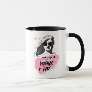Mug Réveillez-vous et composez