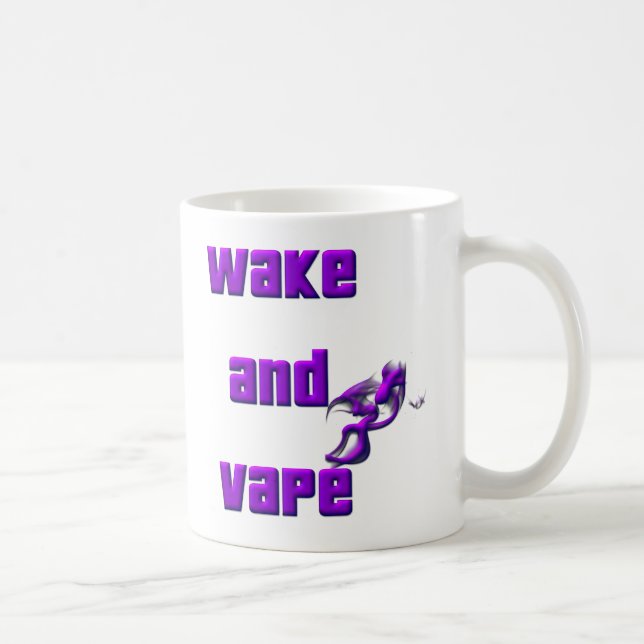 Mug réveillez-vous et vape (Droite)