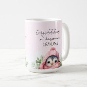 Mug Révélation de grossesse promue à grand-mère fille 