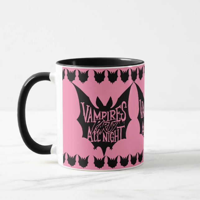 Mug Révélation nocturne : Bash d'Halloween de Vampire (Gauche)