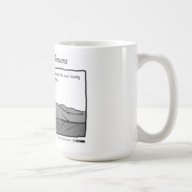 Mug Rêves de Don Depresso (centrés) (Droite)