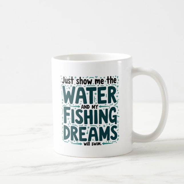 Mug Rêves de pêche  (Droite)