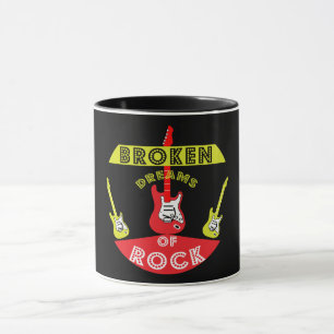 Mug Rêves de rock guitare électrique   Rock   Musique