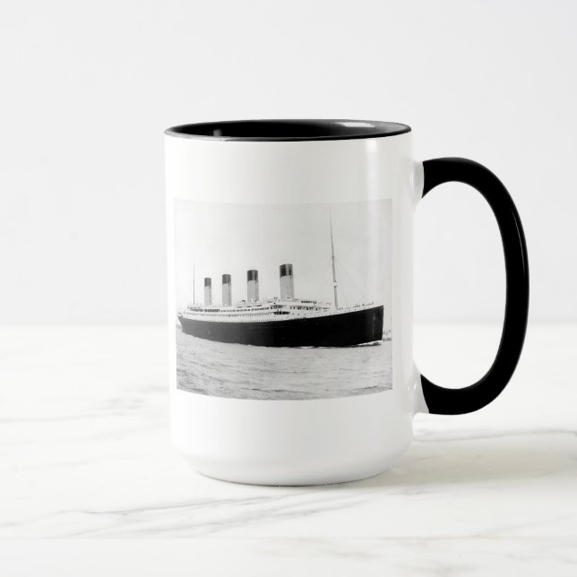 Mug Revêtement de passager titanique de RMS (Droite)