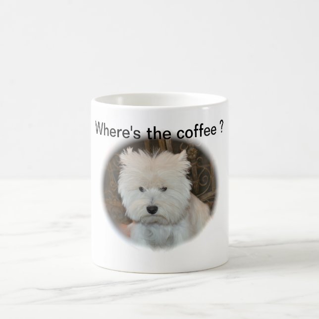 Mug Rêveur le westie embêtant (Centre)