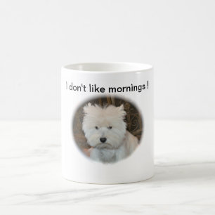 Mug Rêveur le westie embêtant