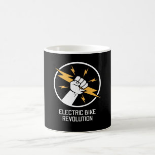 Mug Révolution des vélos électriques en vélo