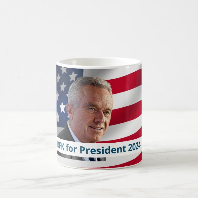 Mug RFK pour Président 2024 (Centre)