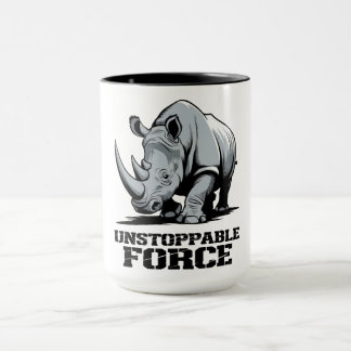 Mug Rhino incassable : Force et puissance déchaînées