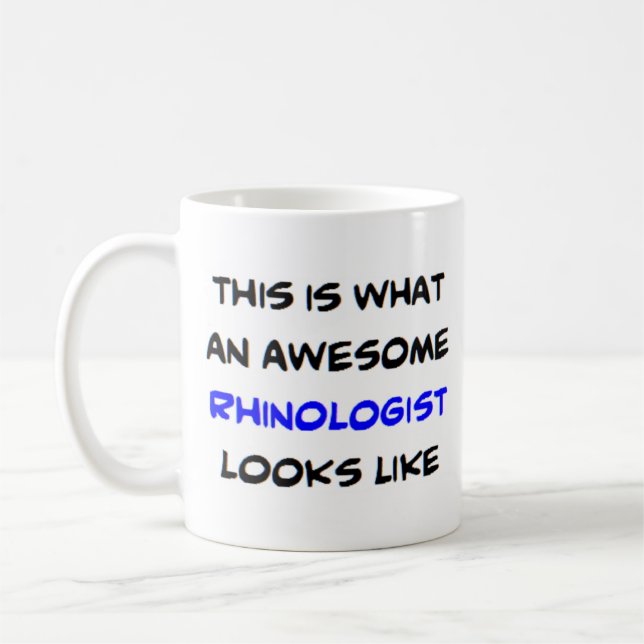 Mug rhinologue, génial (Gauche)